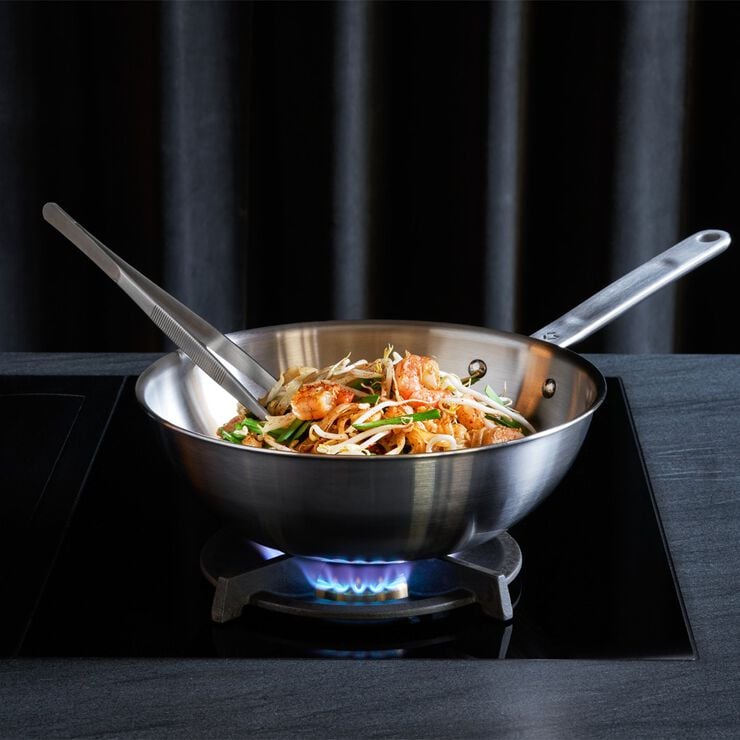 Wok - 5-ply - 26 cm