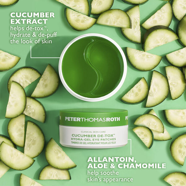 Cucumber De-Tox Hydra Gel Eye Patches