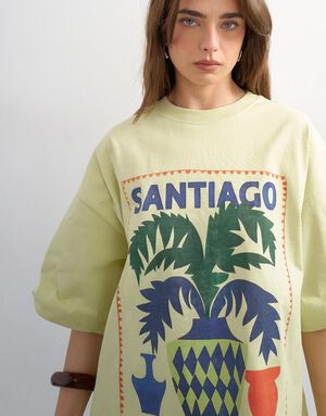 TSLAVA SANTIAGO OVERSIZED T-SHIRT J