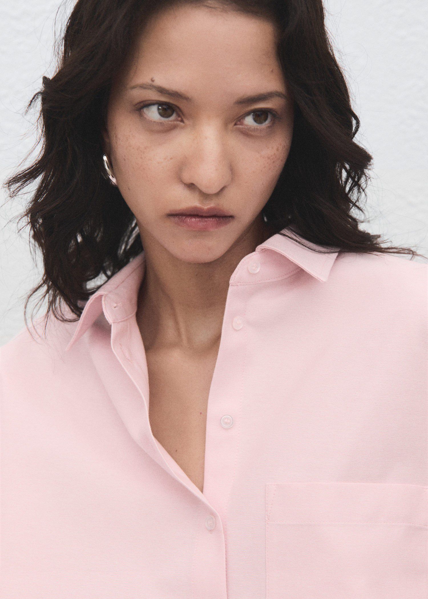 Pocket oversize shirt