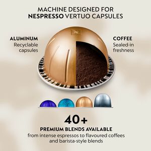 Vertuo UP kapselmaskine (Hvid)