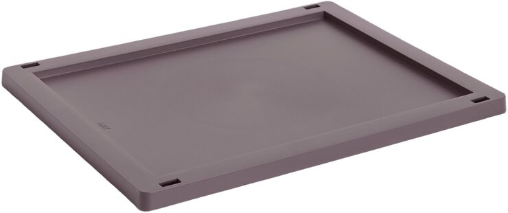 HAY Colour Crate Lid Plastic-Medium-Bordeaux