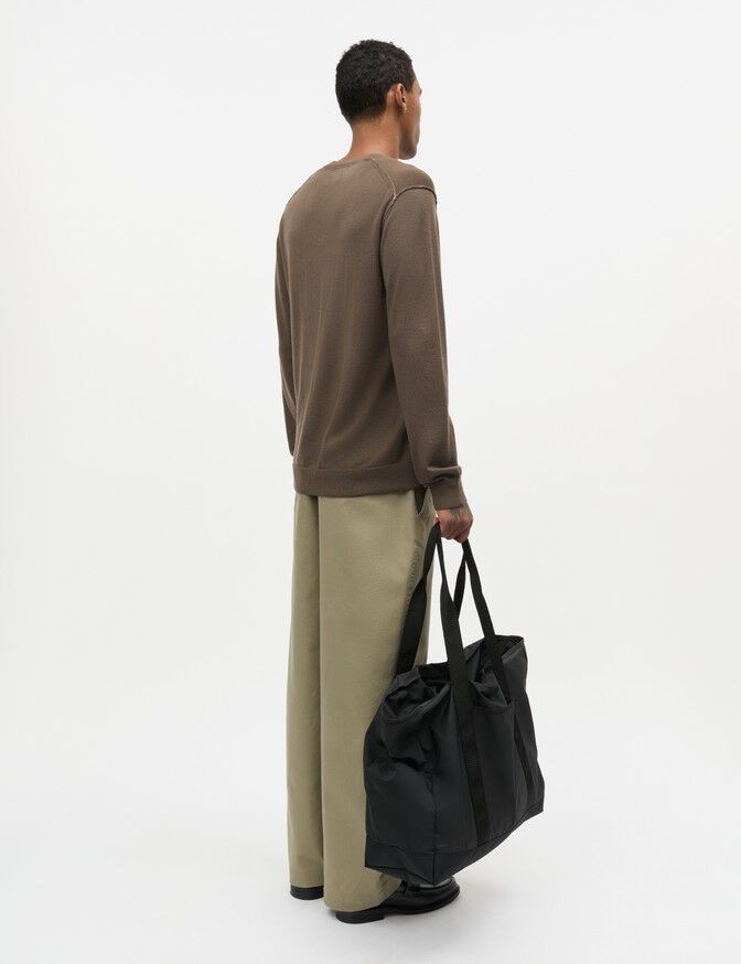 Merino Wool Contrast Jules Knit