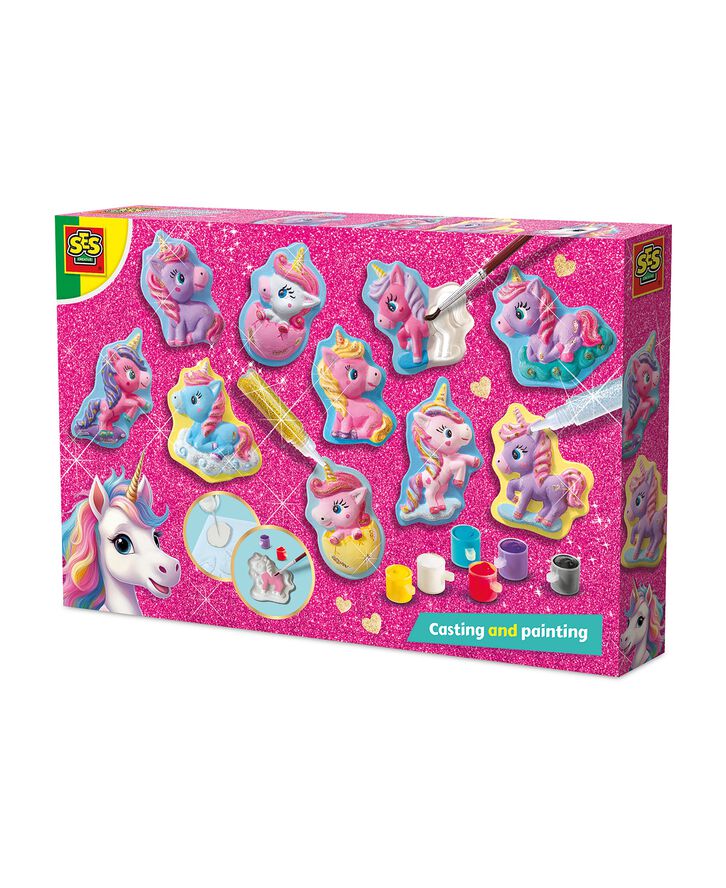 SES Creative - Støb & Mal - Enhjørning babyer