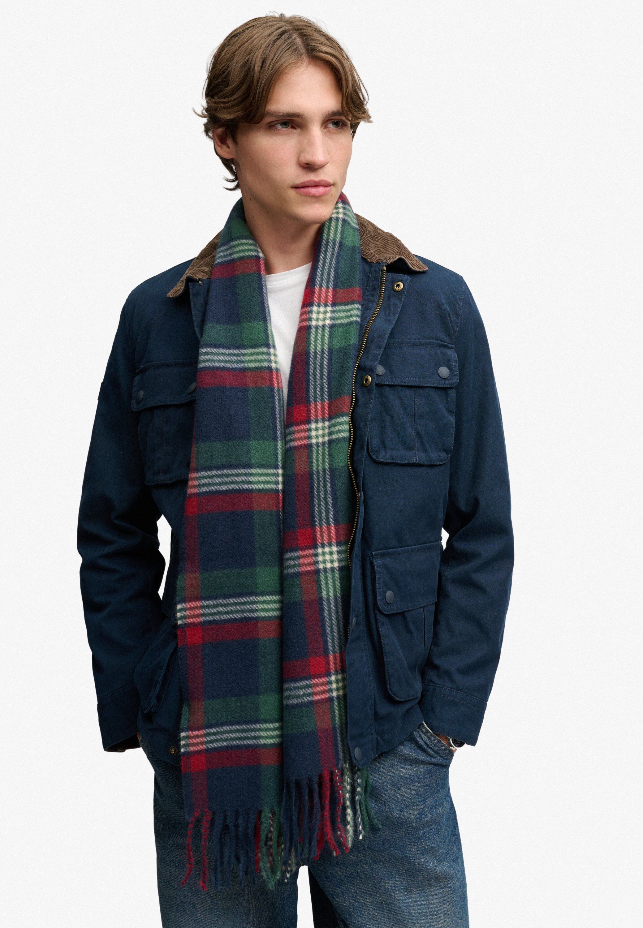 HERITAGE CHECKED SCARF