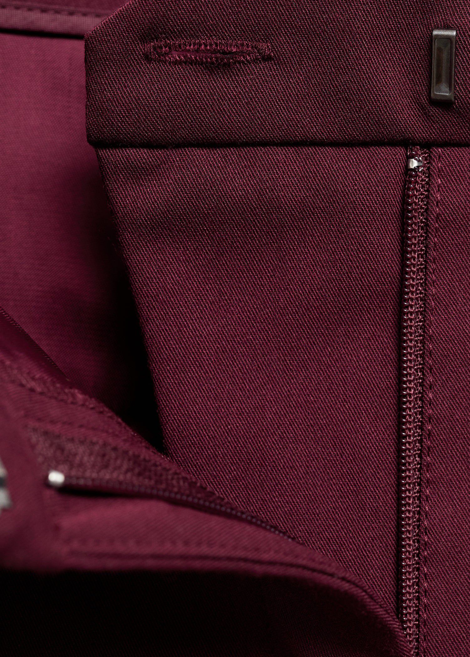 Straight suit trousers