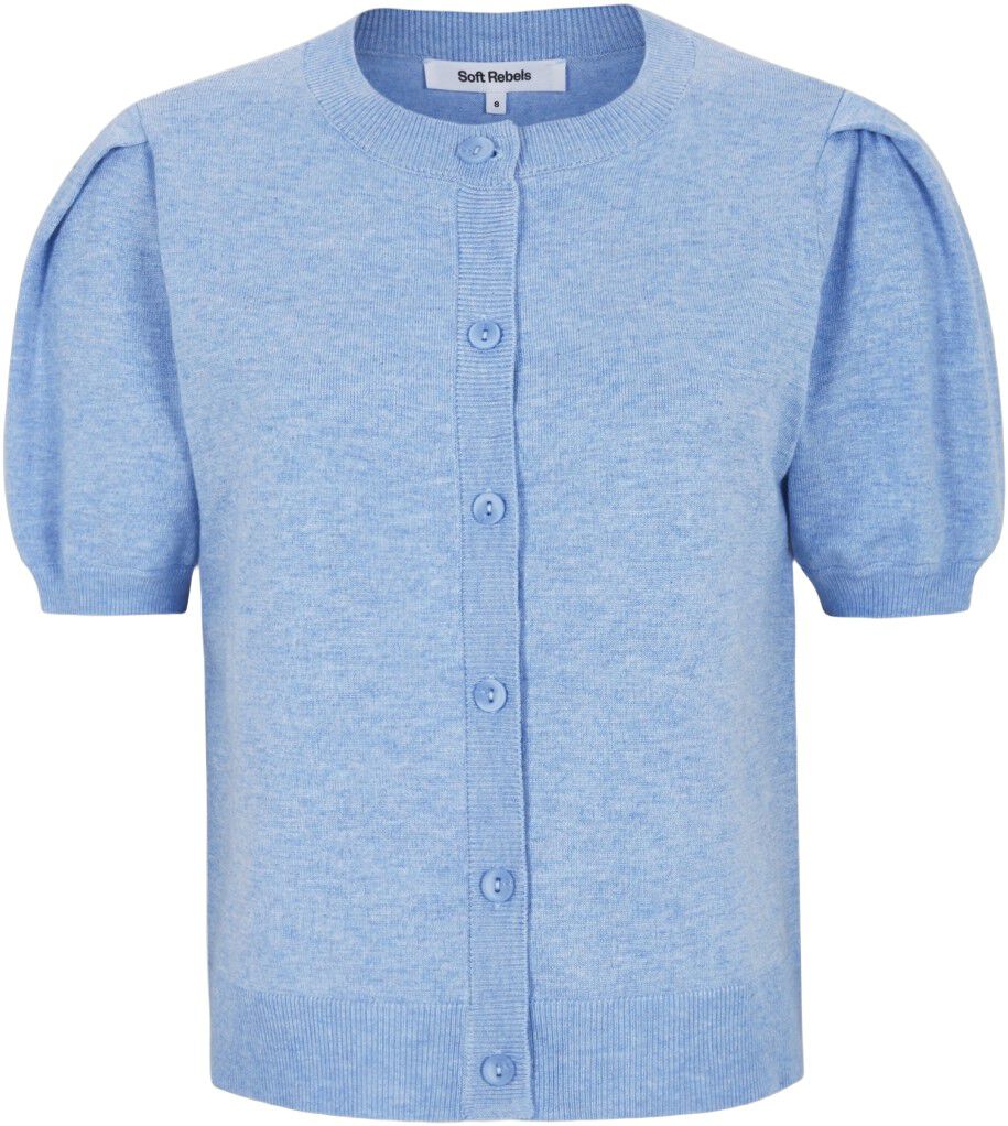 SRMarla SS O-neck Cardigan Knit