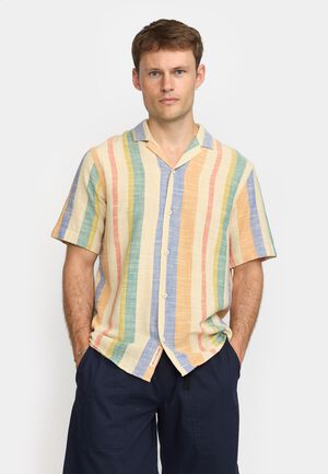 Short-sleeved Cuban Shirt