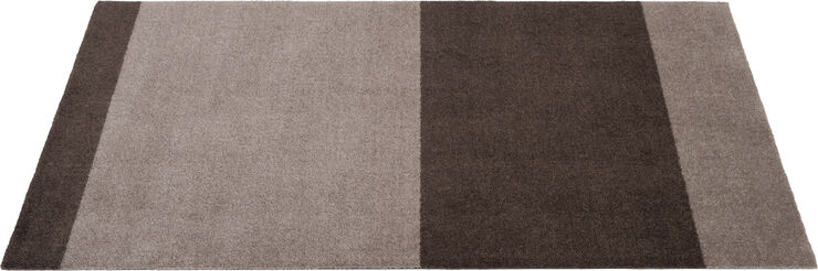 Løber, 67x120 cm, stripes-horizon sand/brun