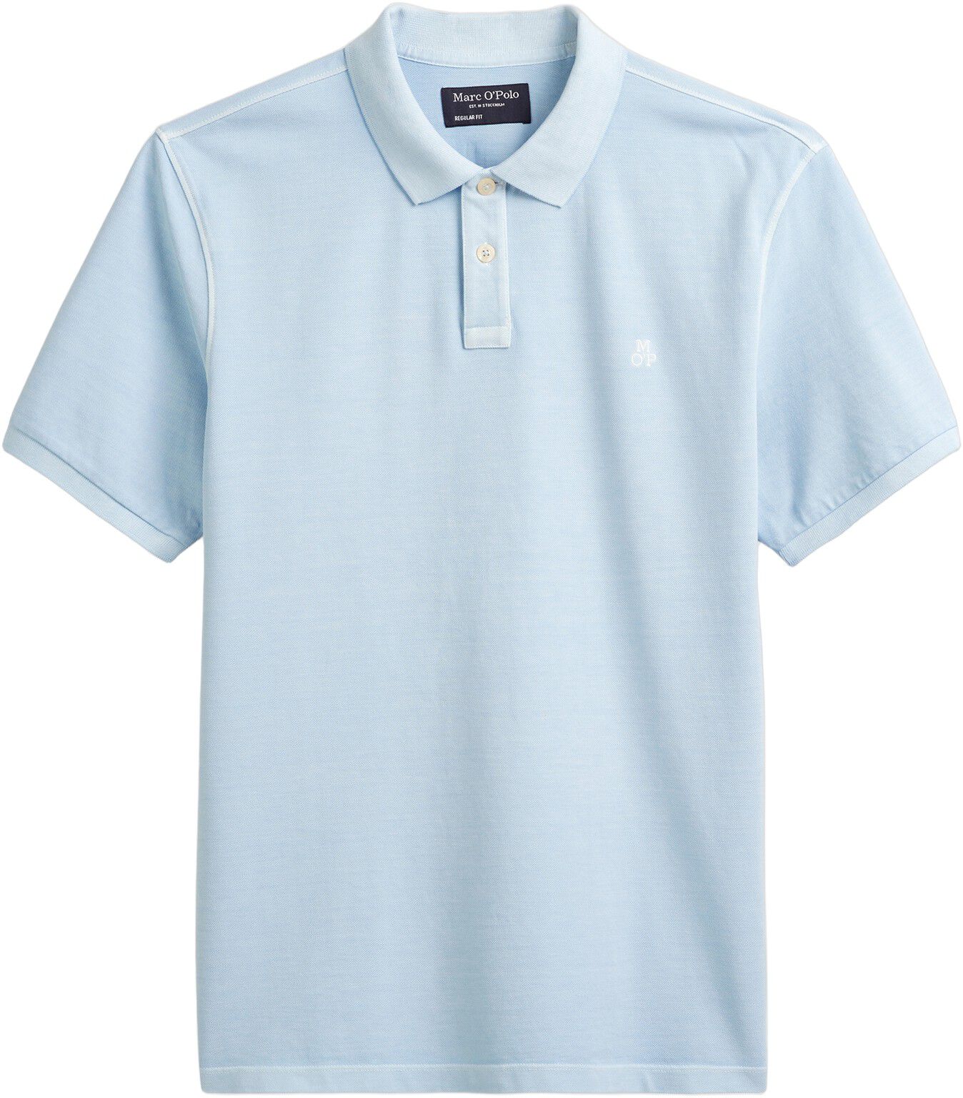 Poloshirt, short sleeve, rib detail