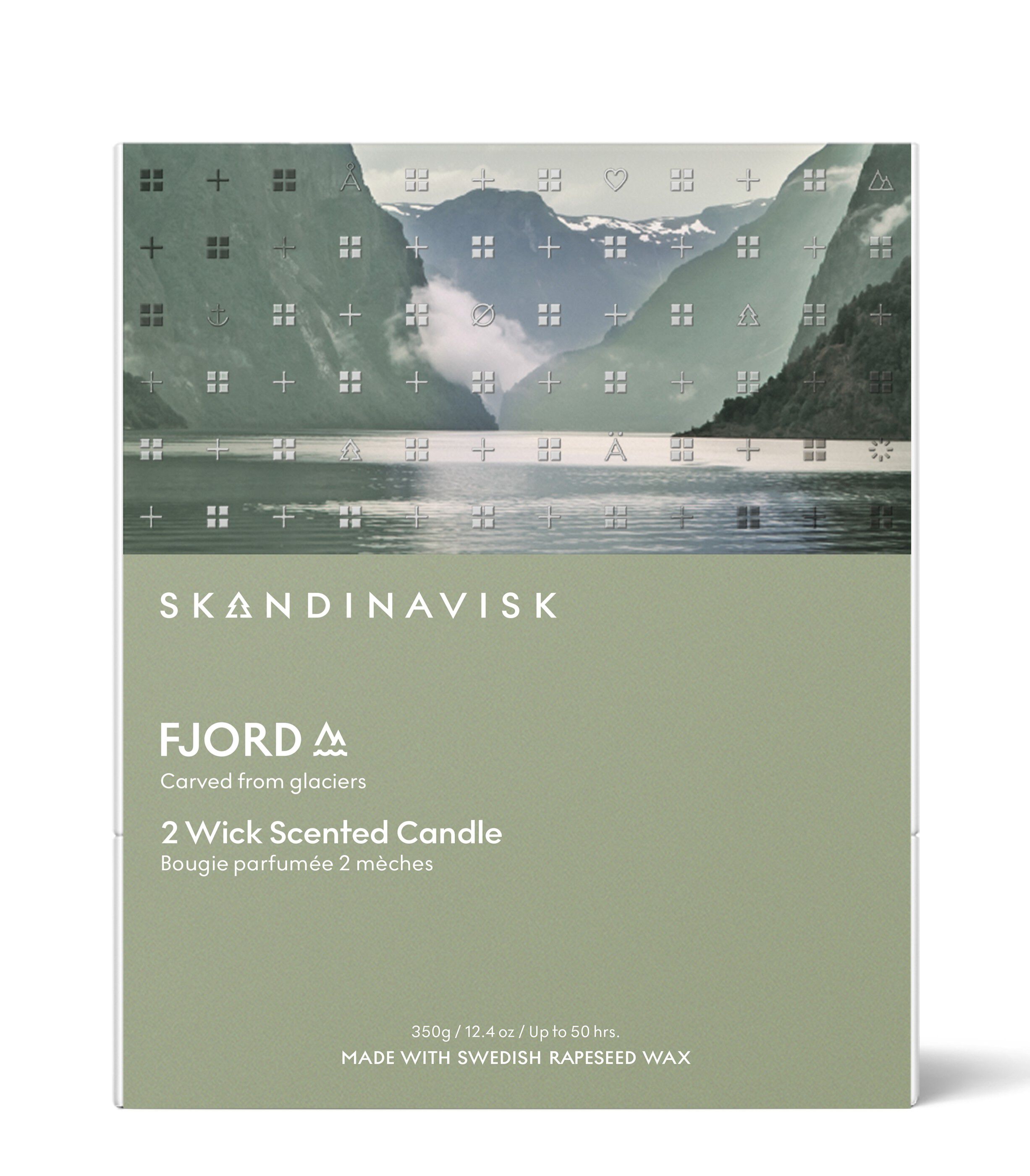 FJORD 2 wick Scented Candle 350g
