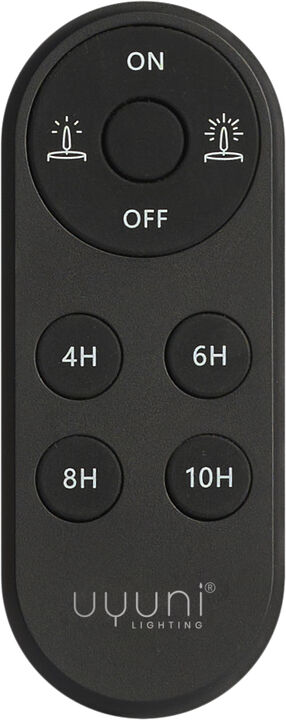 Remote Control, Oval, Black