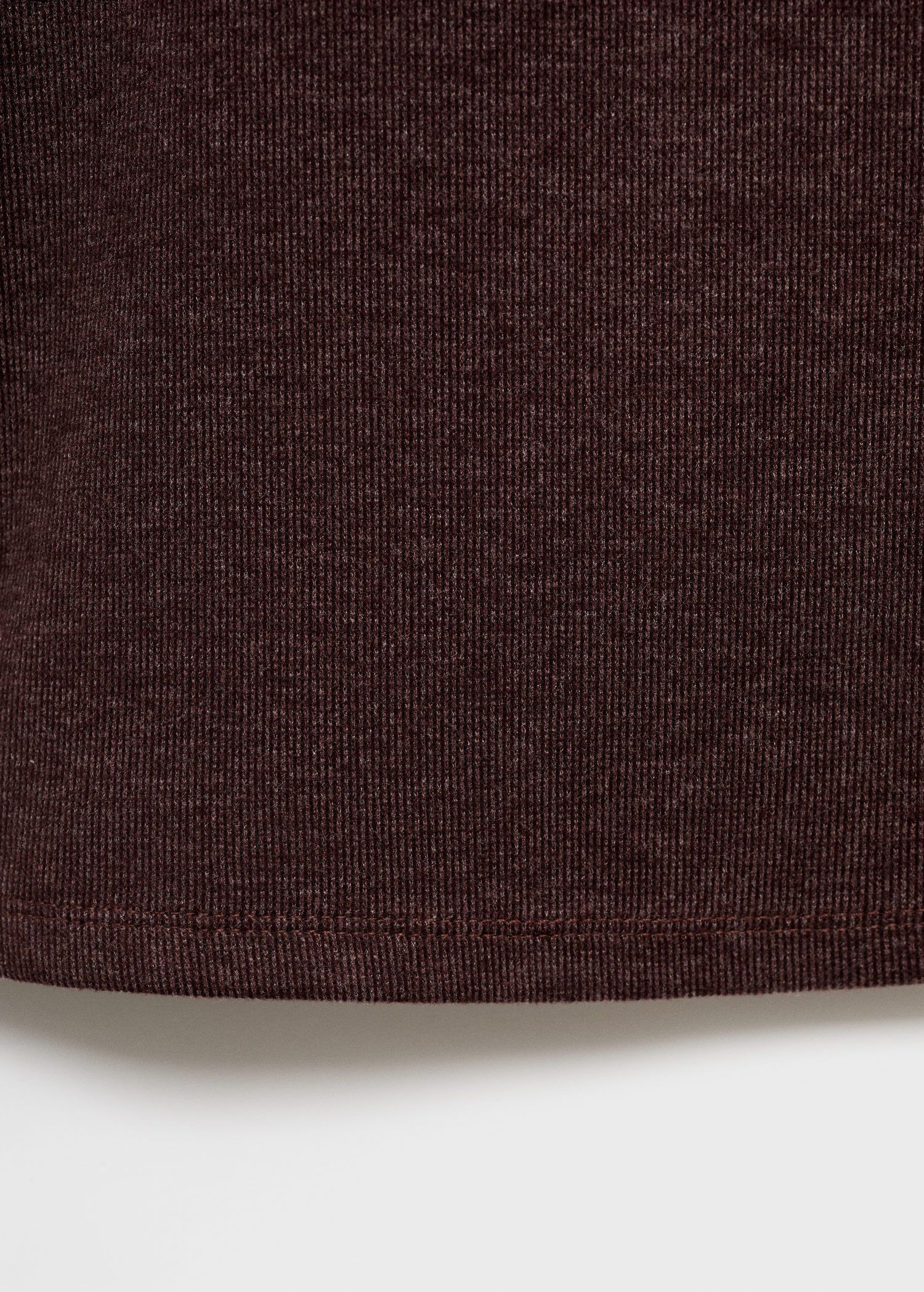 Knitted trousers with elastic waist