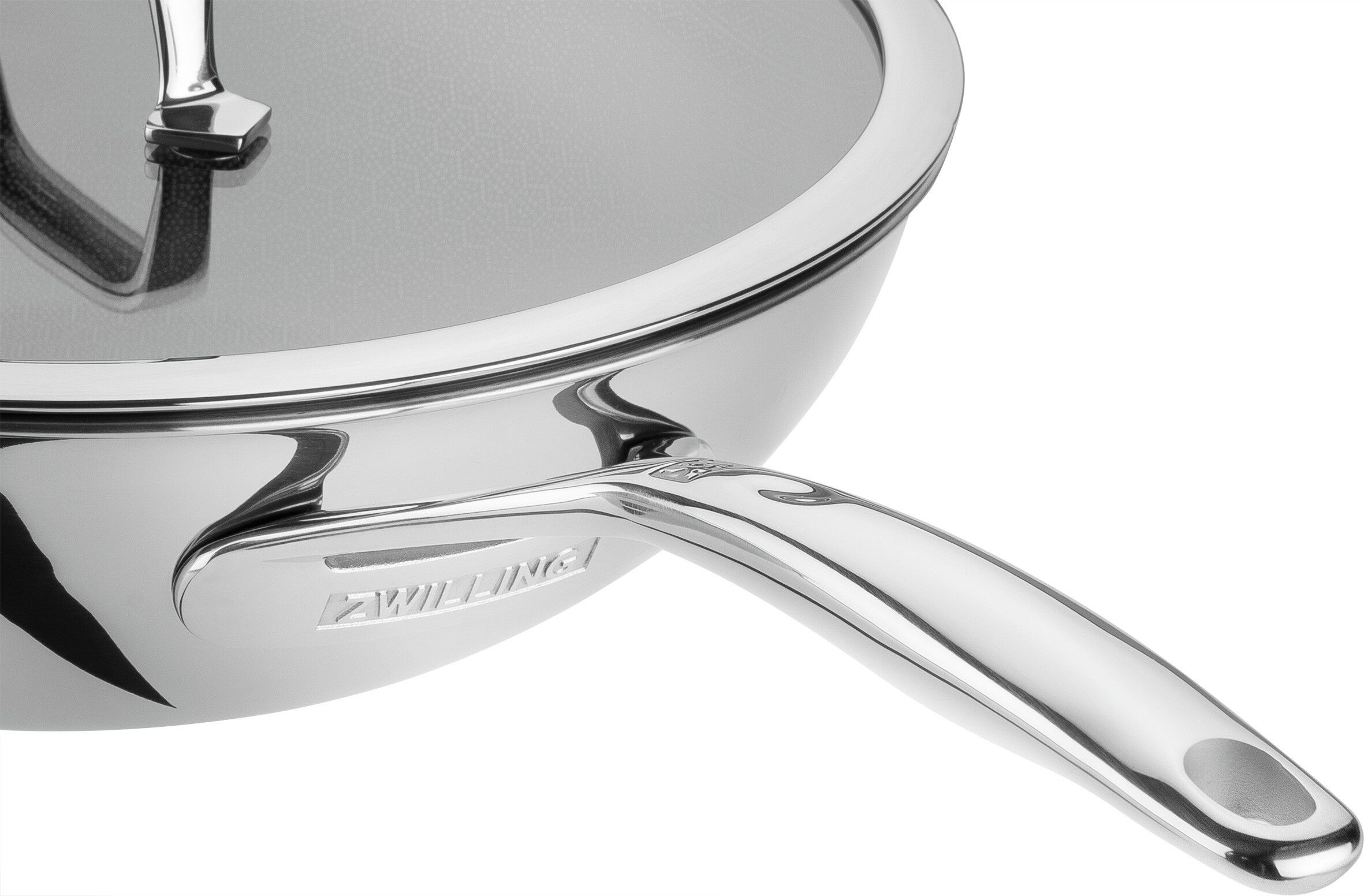 Wok 30 cm, 18/10 rostfritt st&aring;l
