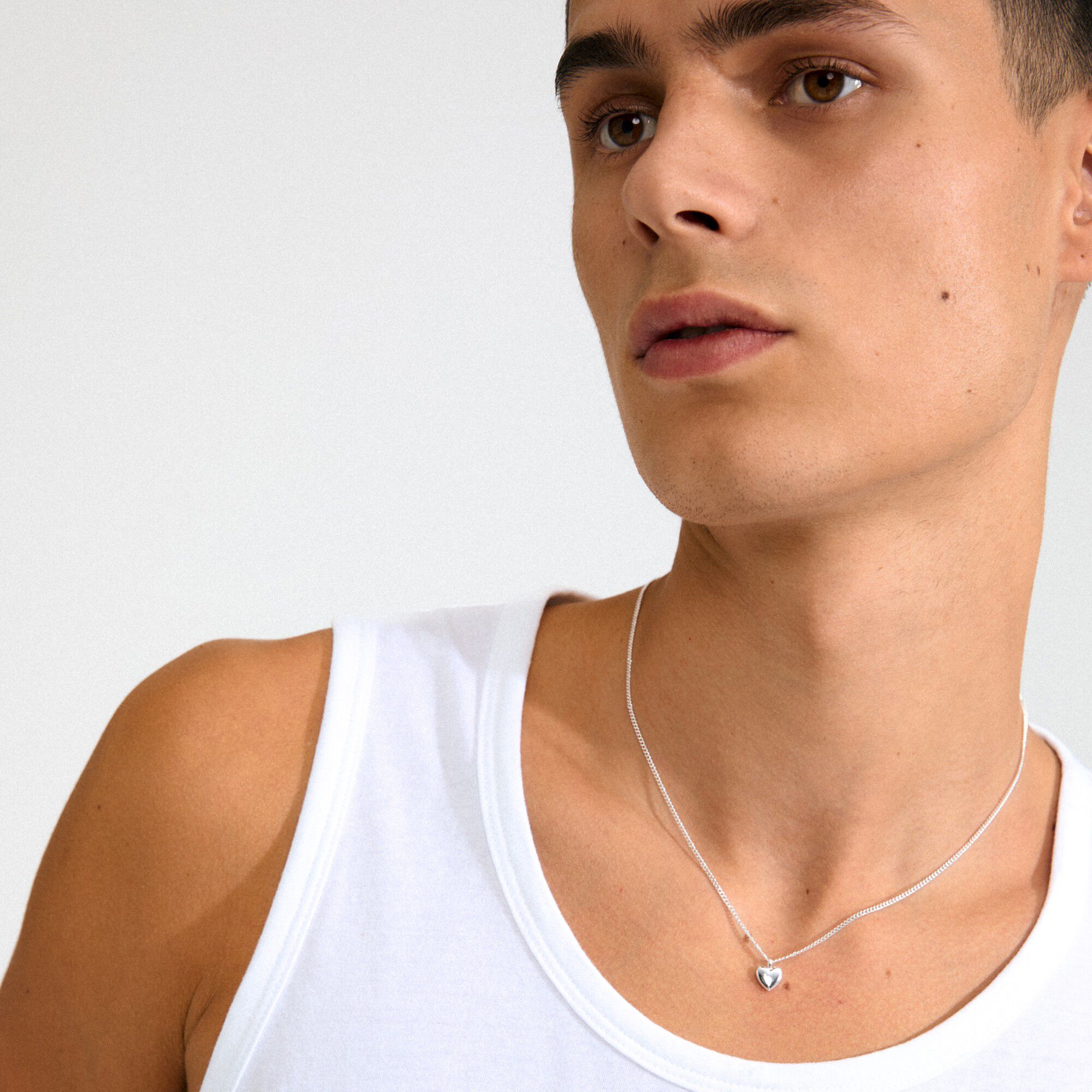 ALAIA necklace silver-plated