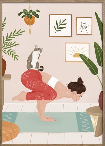 Petra Holikova - Cat Yoga