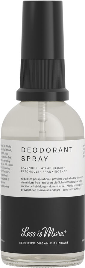 Organic Deodorant Spray, 50 ml.
