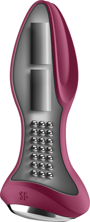 Satisfyer Rotator Plug 2+ fuchsia analvibrator