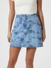 Gabani Embroidery Denim Skirt