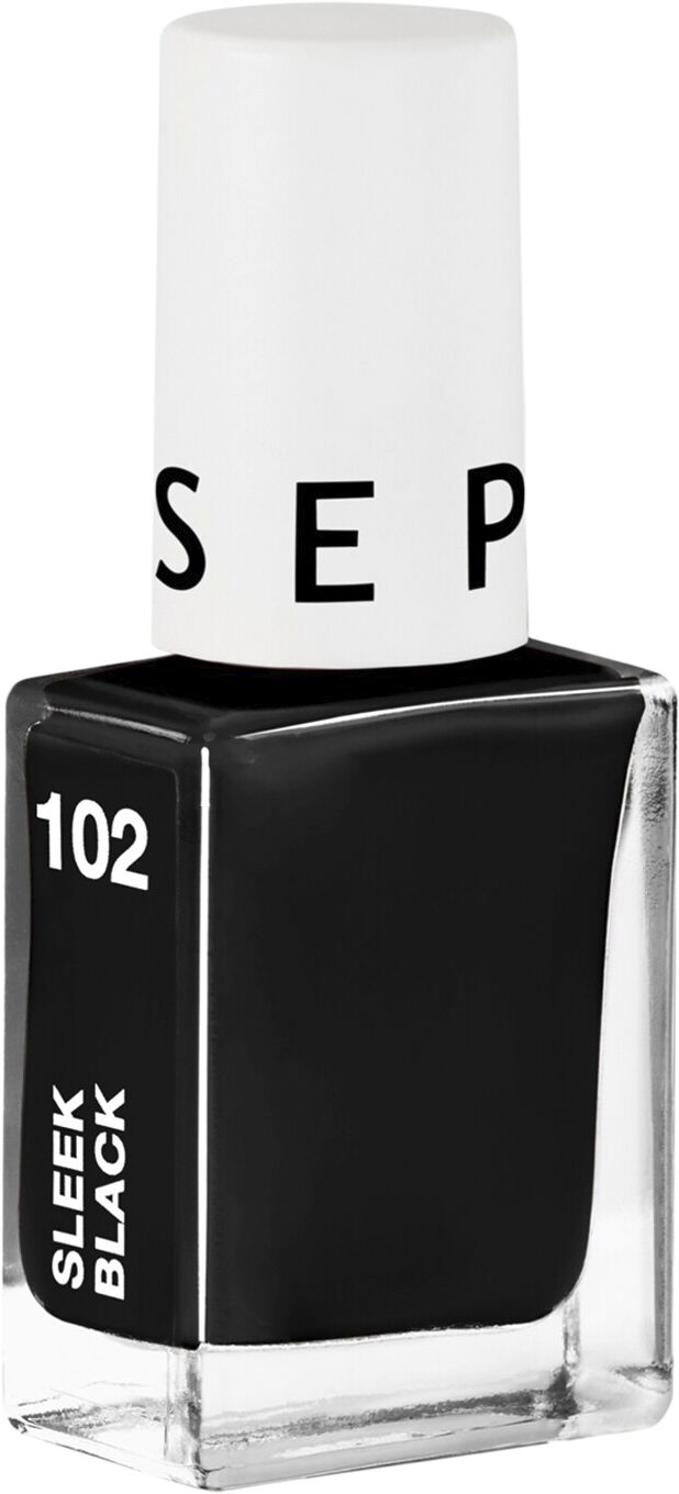 NEW NAIL POLISH-24 102 SLEEK BLACK