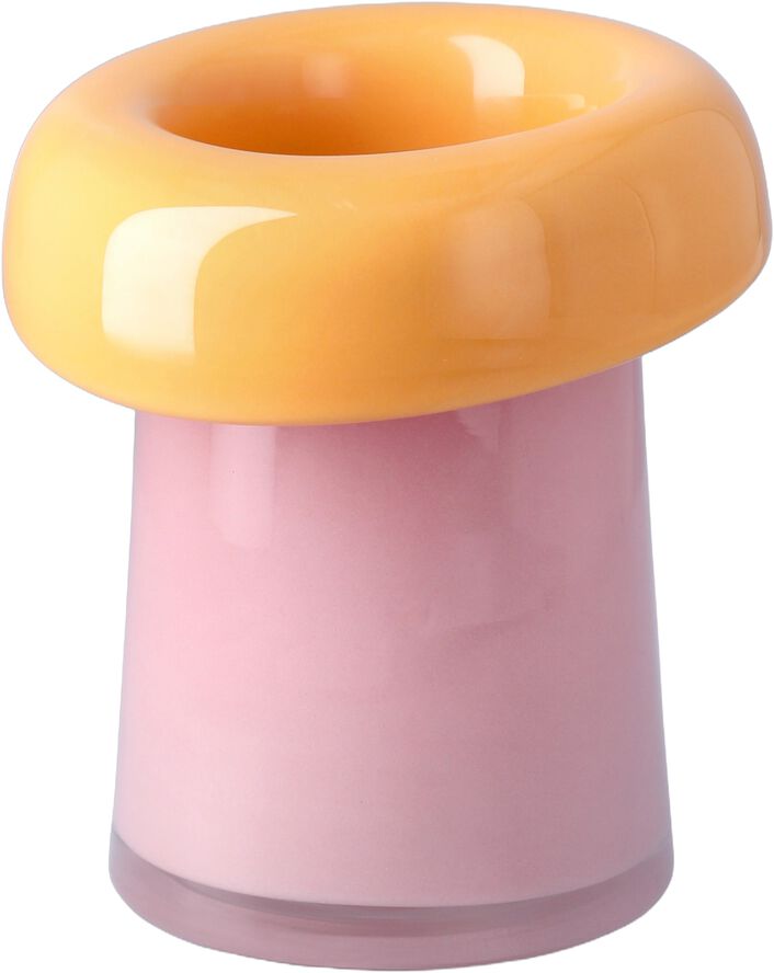 Soma Vase H16. 5 cm pink