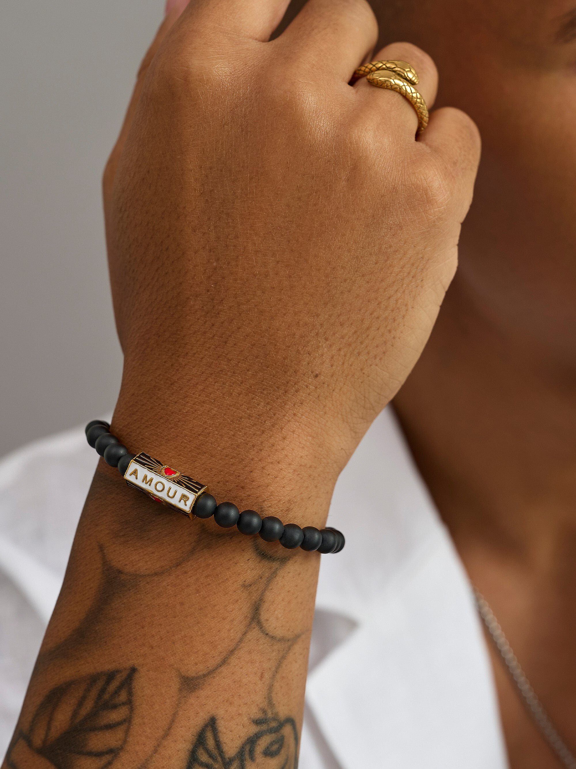 Amour Black Onyx Bracelet
