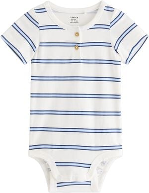 Body henley ss stripe