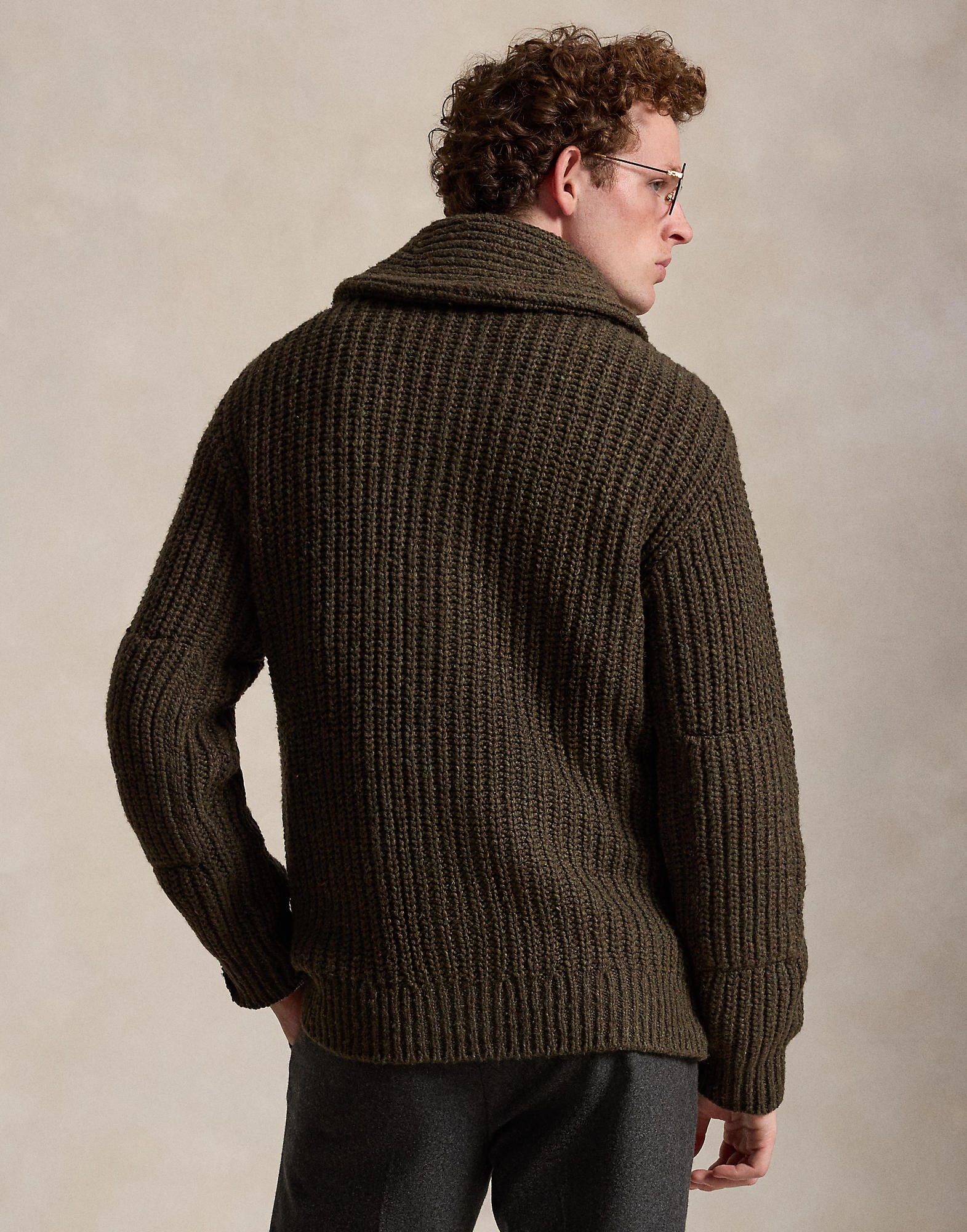 WOOL BLEND-SWEATER-CARDIGAN