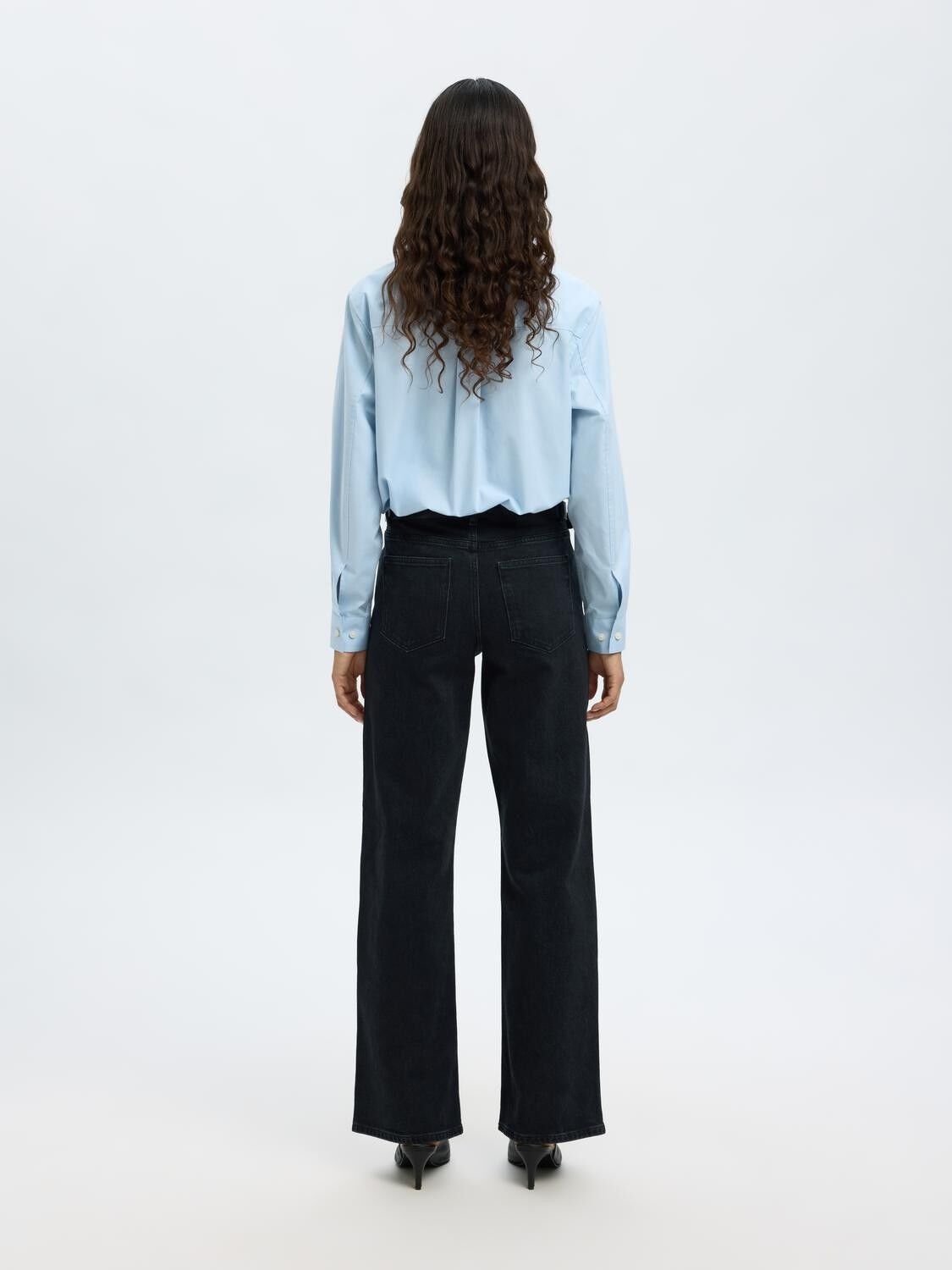 Slwwide Bea-Kori Hw Jeans Noos