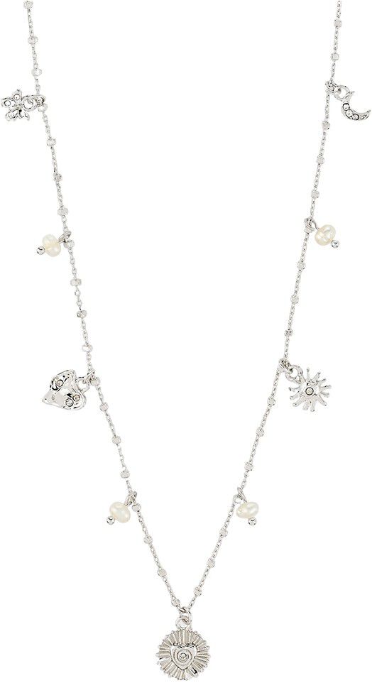 MYLAN halsk&aelig;de s&oslash;lvbelagt