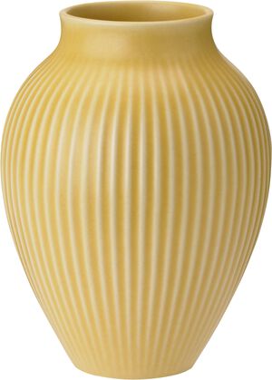 Knabstrup vas H 20 cm yellow