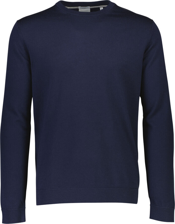 100 % merino crew neck knit
