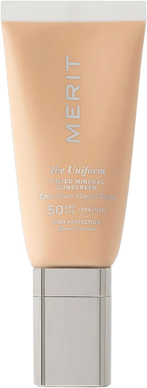 The Uniform - Flytande tonat mineraliskt solskydd SPF 50