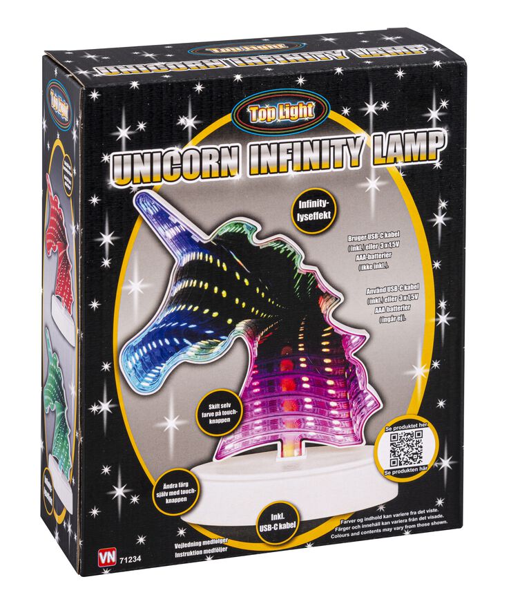 UNICORN MIRROR LAMP 19x15