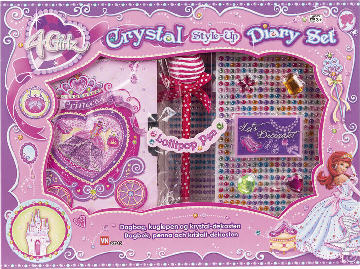 4GIRLZ STYLE-UP DAGBOGSÆT
