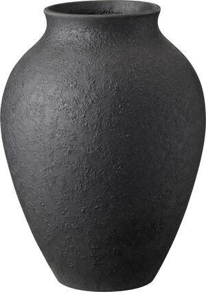 Knabstrup, vas, svart, 20 cm