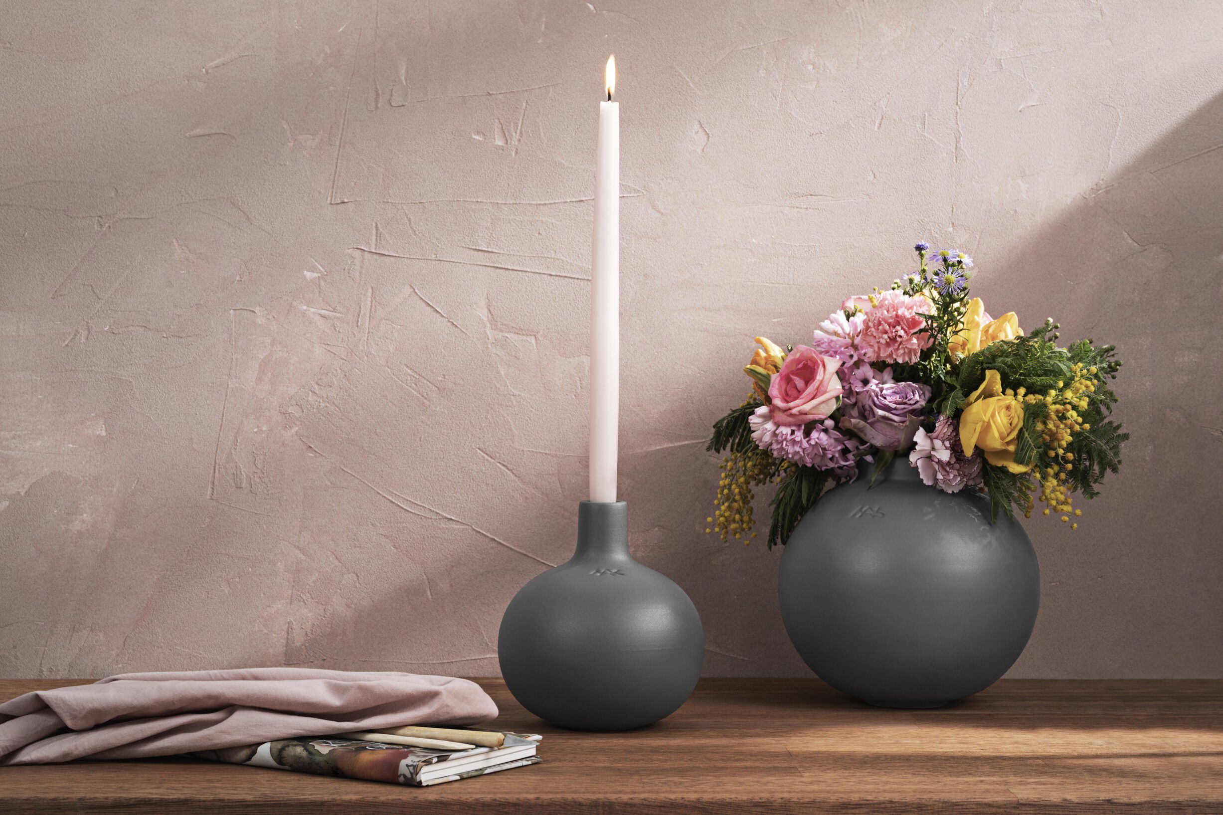 Globo Lysestage &Oslash;15 Granitgr