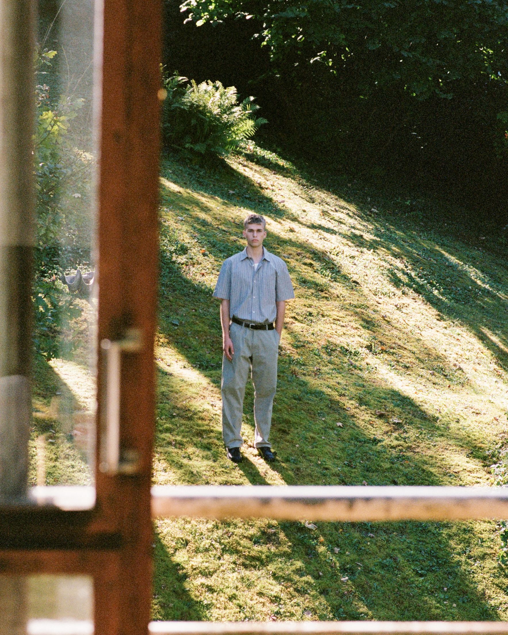 SURFACE TYPEWRITER STRIPE SHIRT