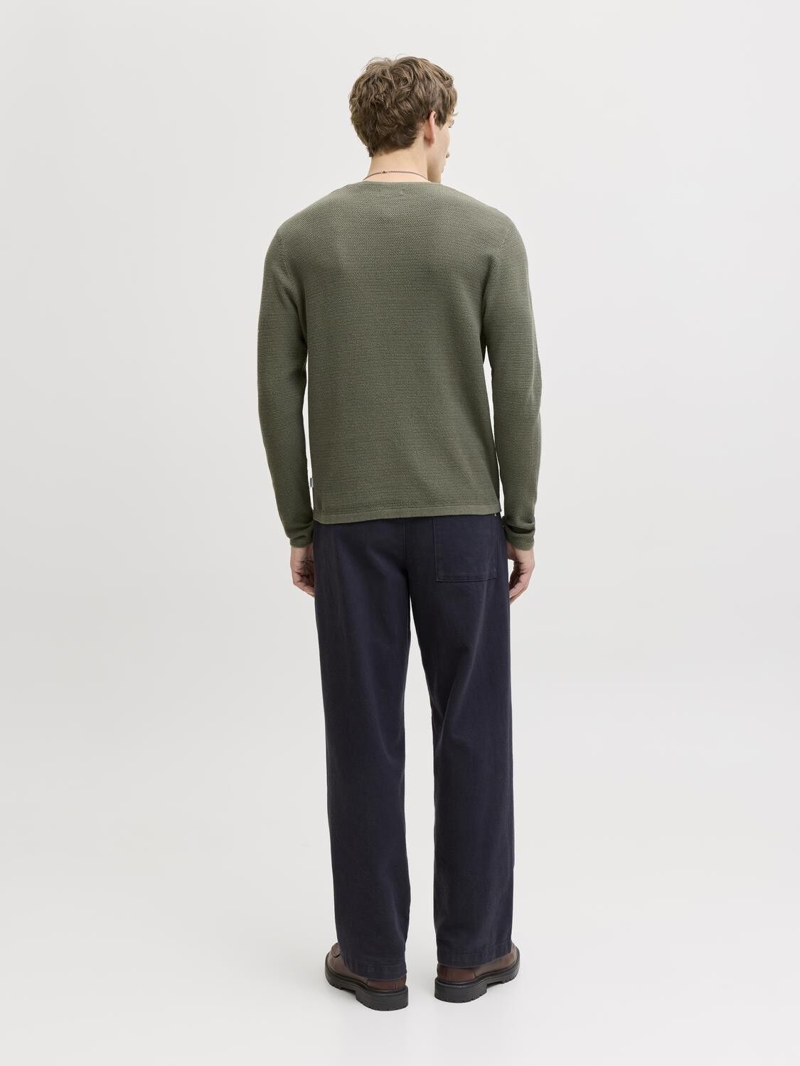 JJEGEORGE KNIT CREW NECK NOOS