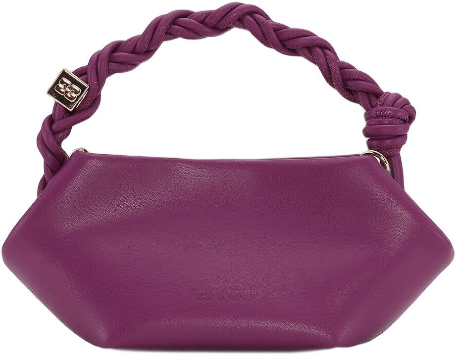 Ganni Bou Bag Mini Fur Print