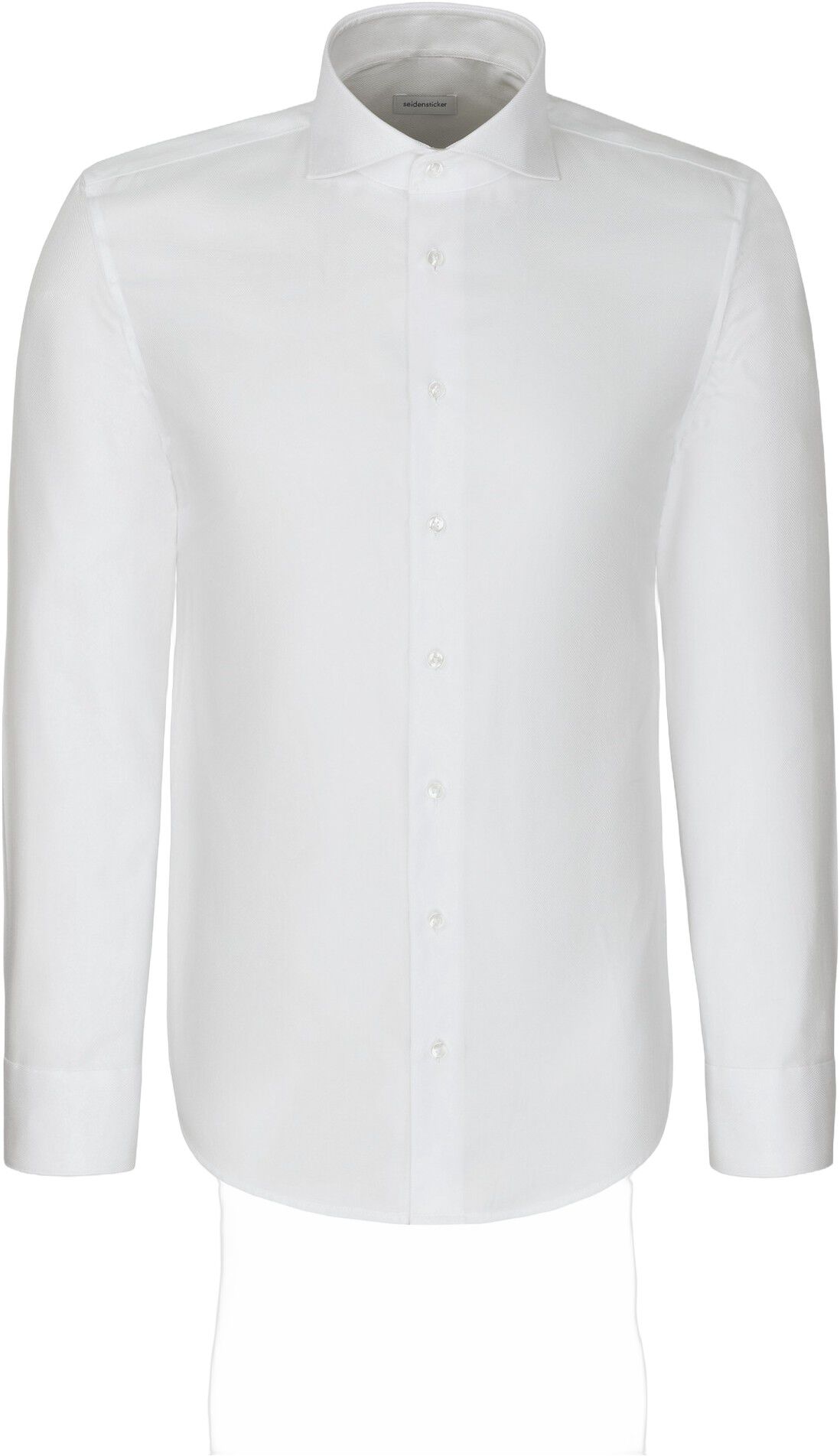 Business shirt Regular 1/1 Shark Collar Herringbone