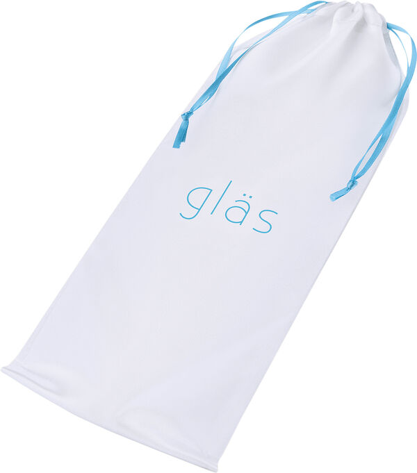 GLAS - PURPLE ROSE NUBBY DILDO