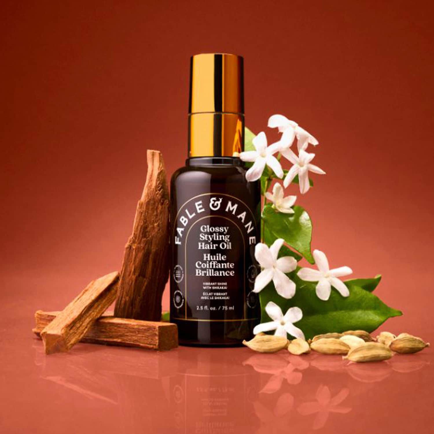 Glossy Styling Hair Oil - Glansgivande stylingolja med shikakai