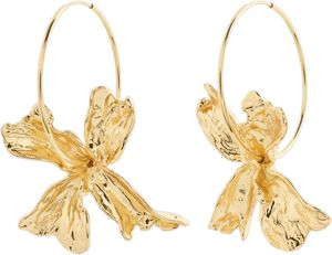 DREAM hoops gold-plated