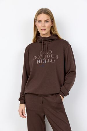 SC-BANU 278 Sweatshirt M&oslash;rk brun
