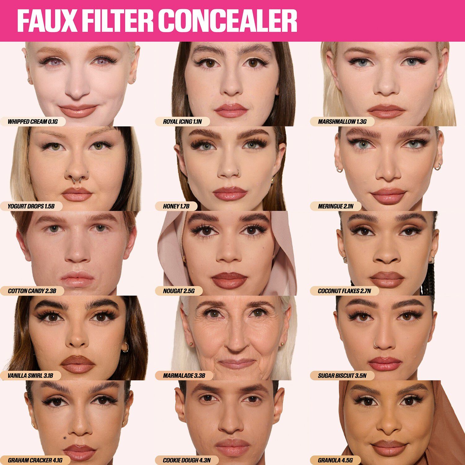 #FAUXFILTER Luminous Matte Liquid Concealer - Liquid Concealer