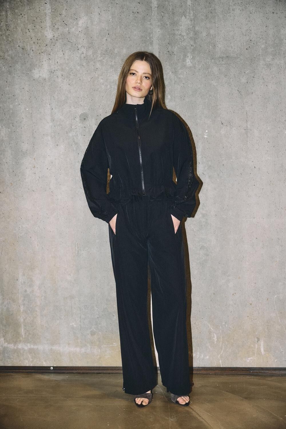 Nmkirby Mw Lace Insert Pant Wvn Tlr