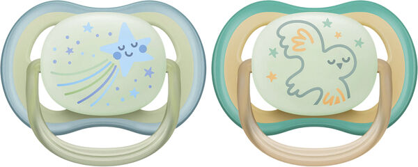 Philips Avent Ultra air sut - Pakke med2 - 0-6m night