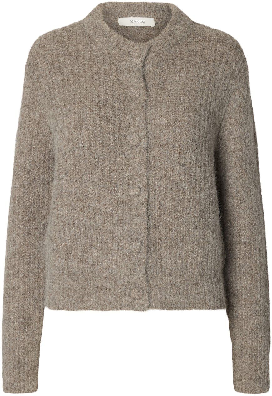 Slwgabriella Ls Button Cardigan Noos