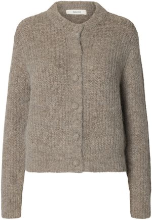 SLWGABRIELLA LS BUTTON CARDIGAN NOO